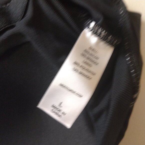 Meet Curve Women's Large Black One Piece Bathing Suit V-Neck Beach Travel - Picture 6 of 7